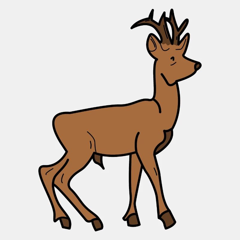 Reh - Tier - Hirsch