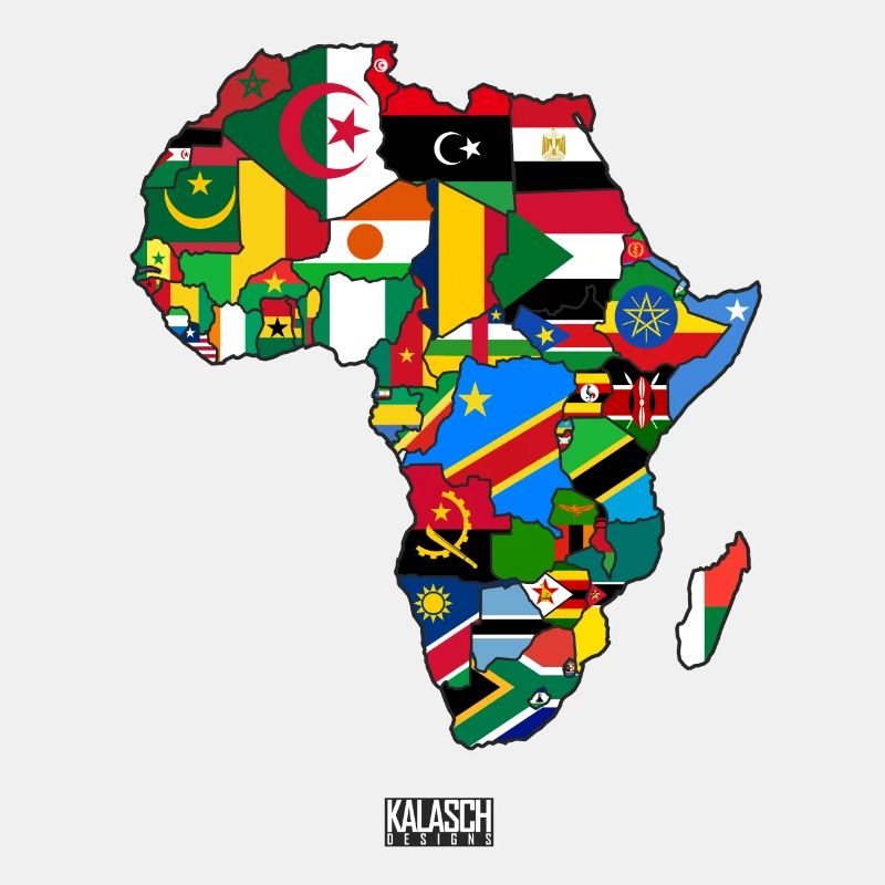 AFRIKA Länder Logo