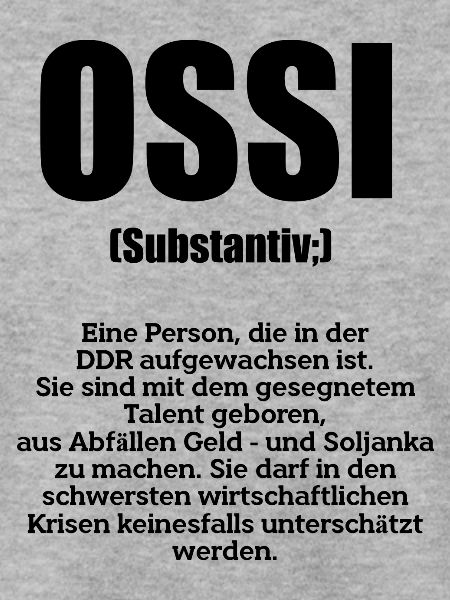 Ossi DDR Spruch