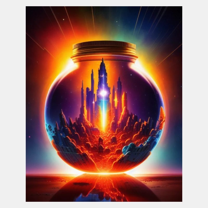 Un monde dans une bouteille