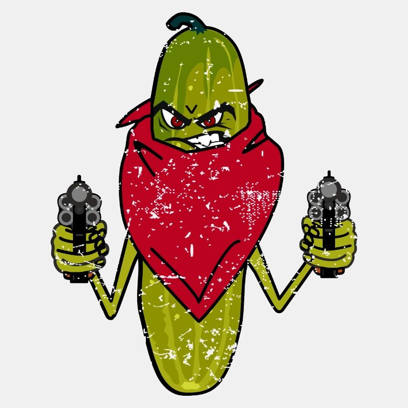 Cornichon - Vinaigre Rogue - Jeu de mots