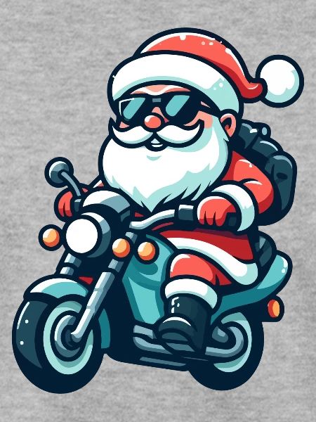 Santa Claus Biker