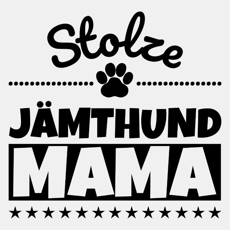 Stolze Jämthund Mama