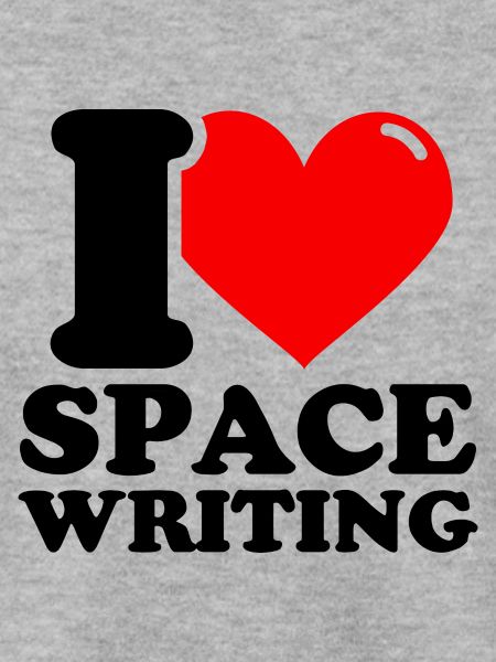 Ich liebe Space writing
