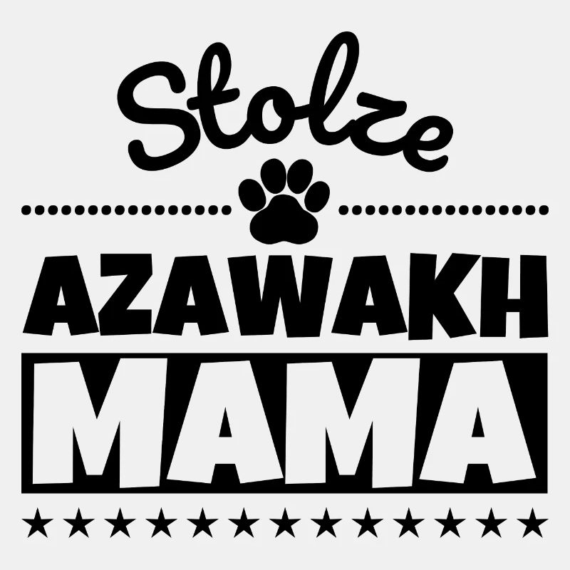 Stolze Azawakh Mama