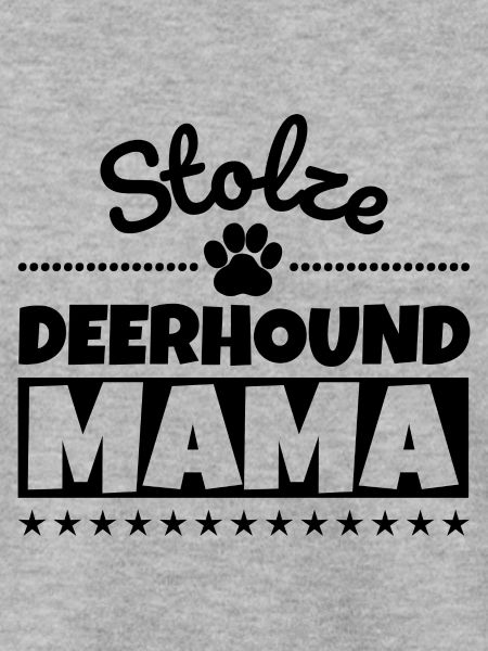 Stolze Deerhound Mama