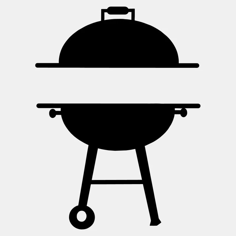 BBQ-Monogramm-Emblem