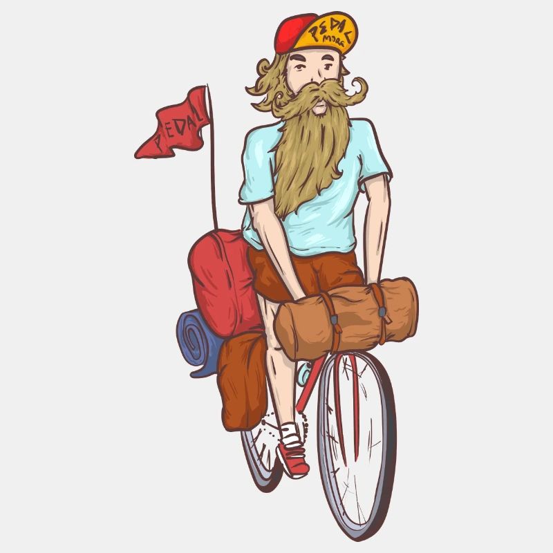 Bartradfahrer Bike Packer Abenteuer