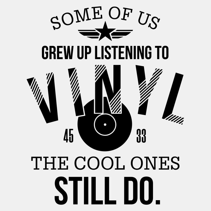 Des gens cool écoutent du vinyle
