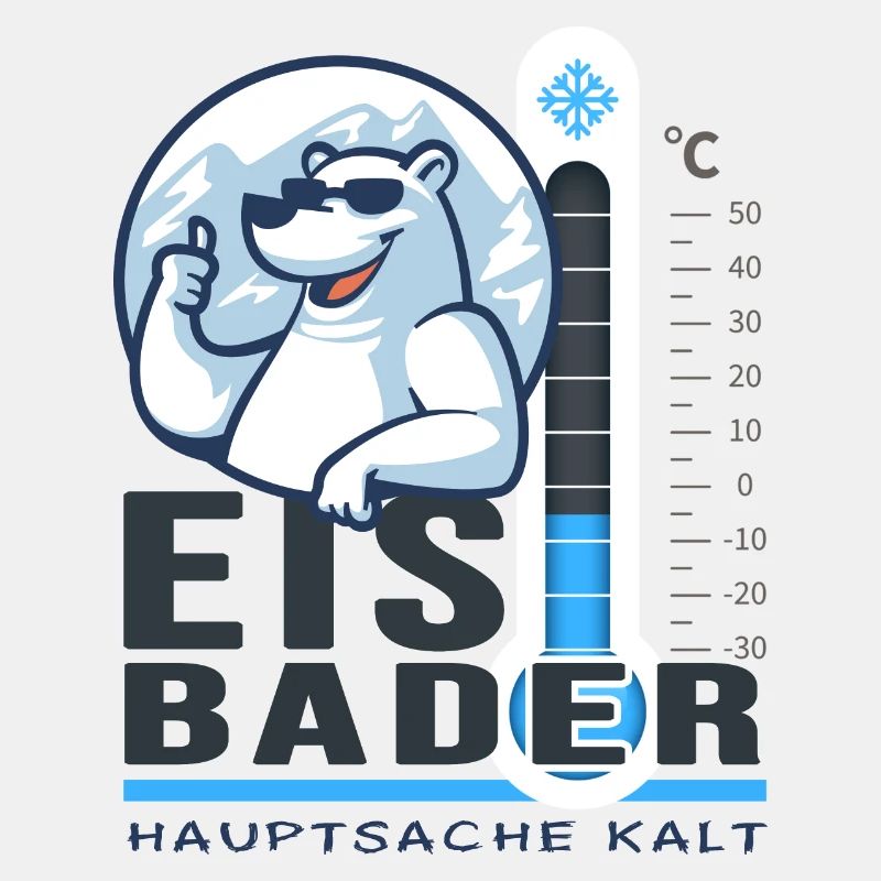 Bains de glace, eau glacée, baignade d’hiver, bain de glace