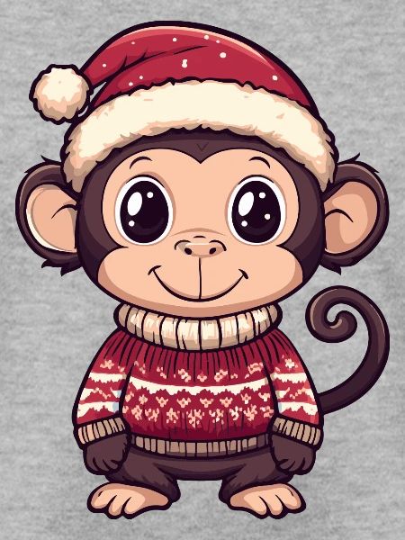 Monkey Christmas Comic