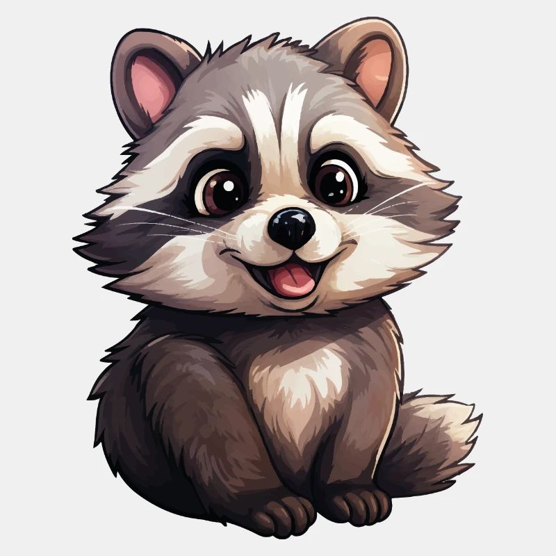 Baby Waschbär