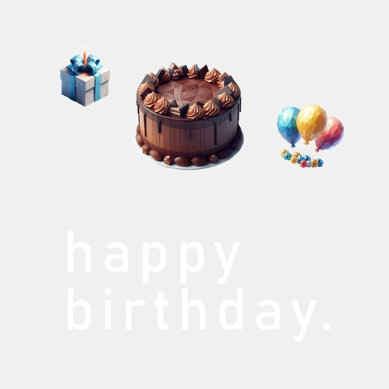 Happy Birthday Polygon