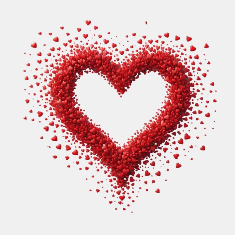 Cadre Coeur de Petits Coeurs - Saint Valentin