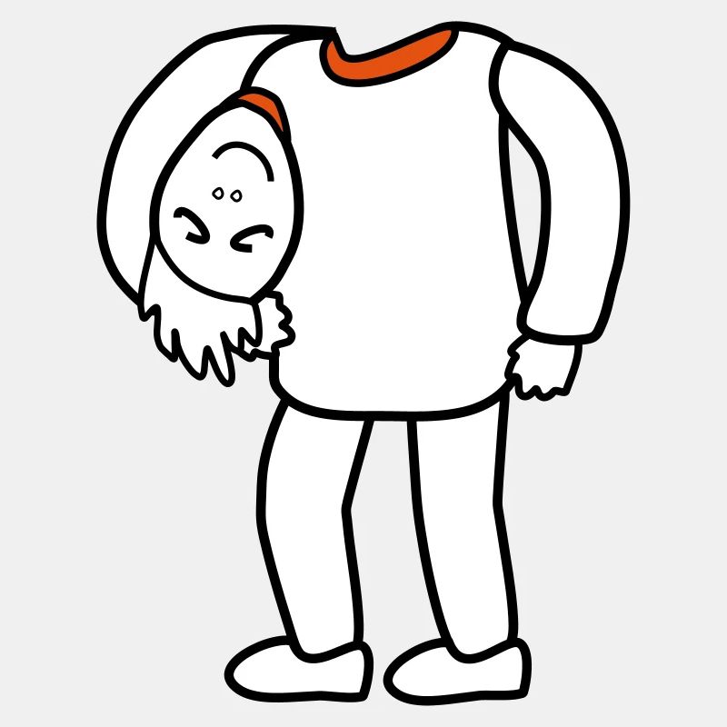 Kopf unterm Arm