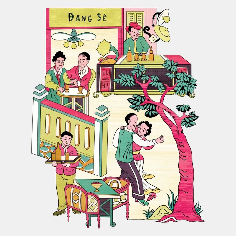 Dang Se Vietnamesischer Tanz