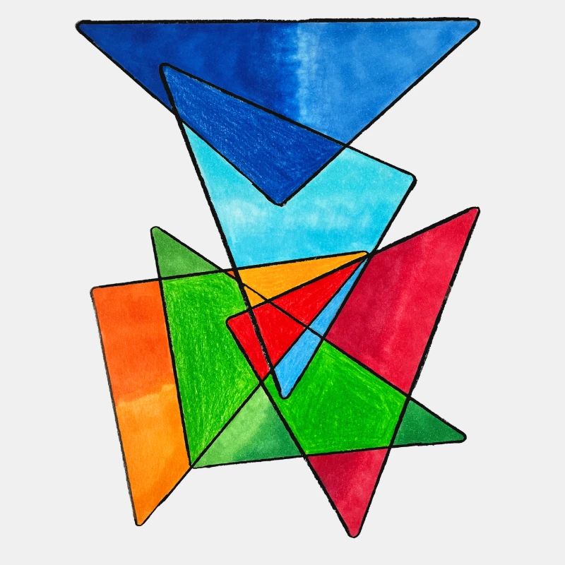 Coloured Triangles