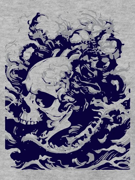 Totenkopf am Meer