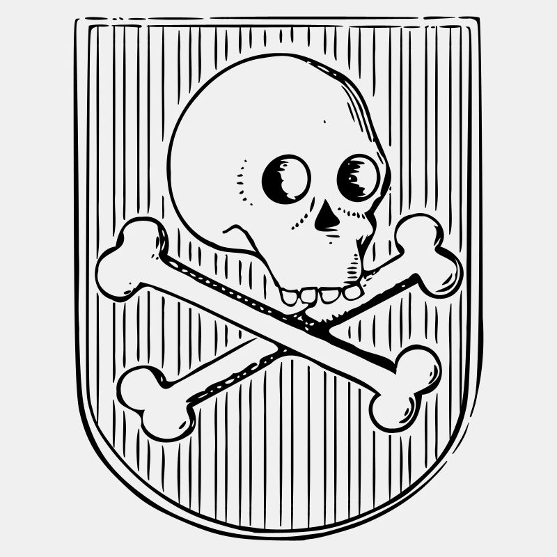 Schädel und Knochen