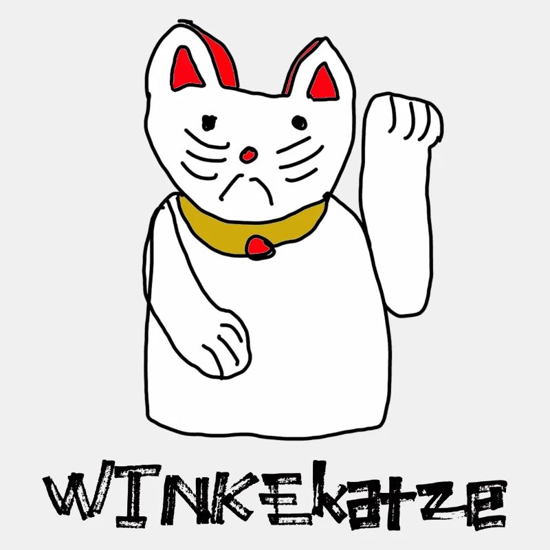 winke katze glück design