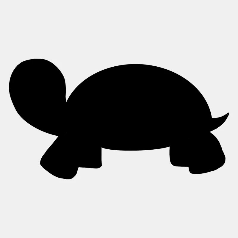 Schildkröte schwarz