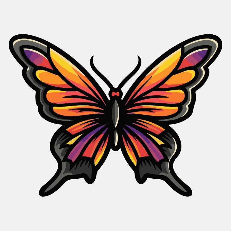 Bande dessinée papillon