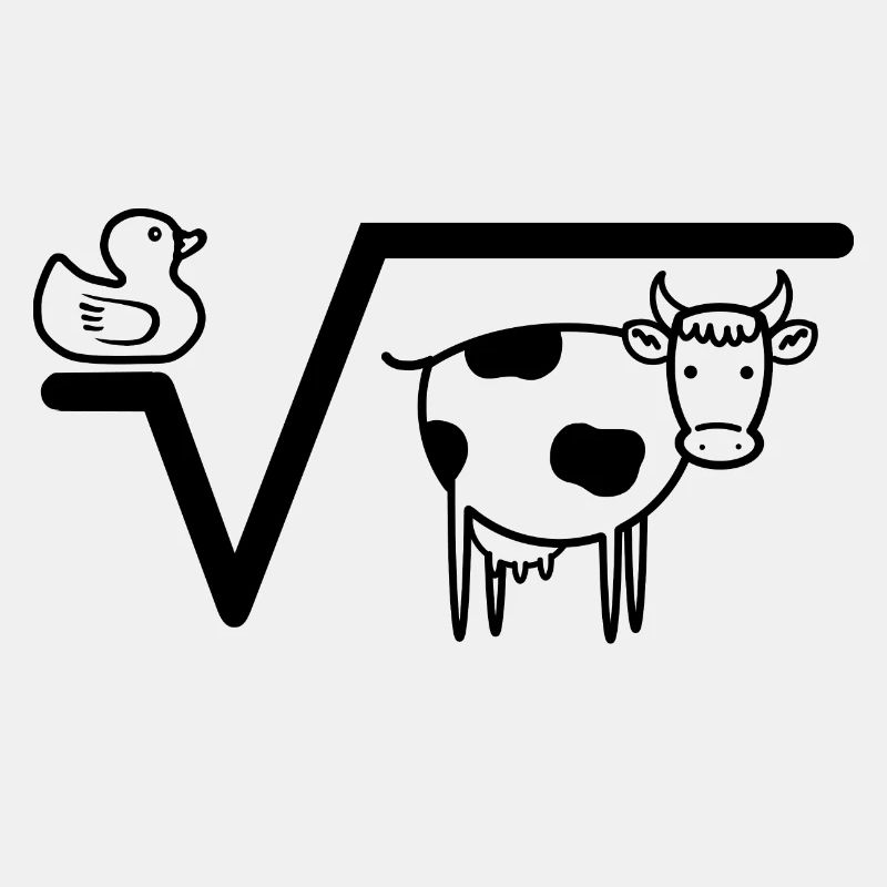 Duck Root Cow N-te Root From Q Math