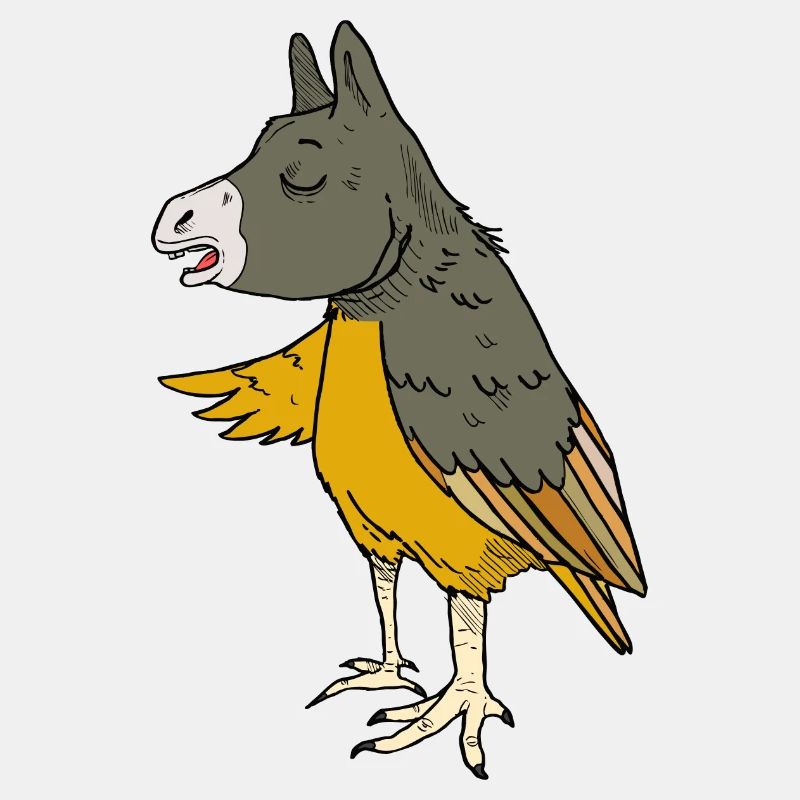 Esel oder Adler oder Vogel Eselvogel