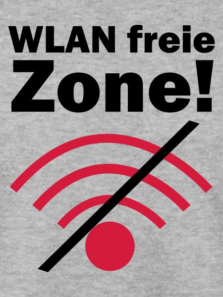 WLAN freie Zone!