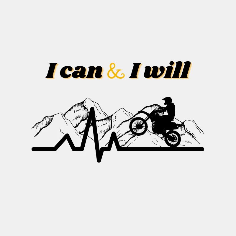 Motorrad Illustration