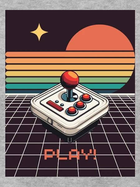 Gaming Retro Design - Play!