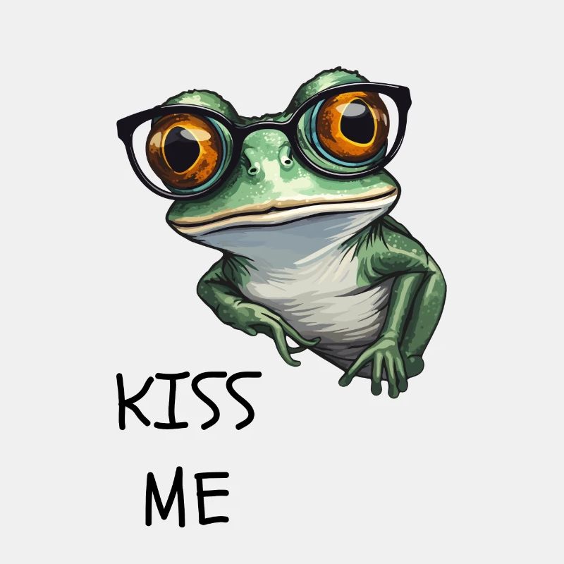 Frosch Kiss me