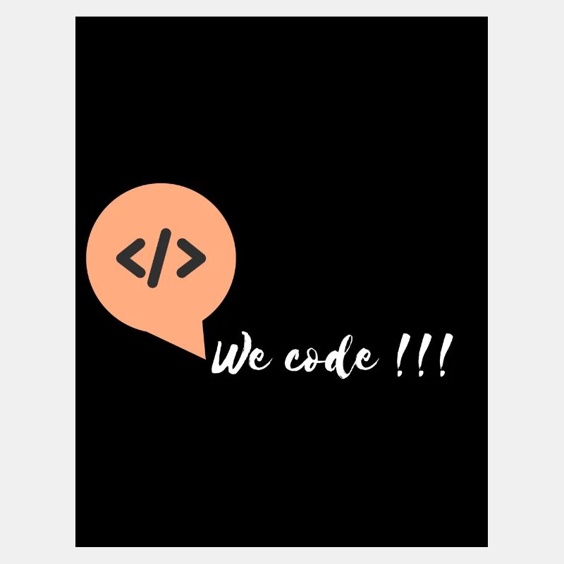 We code T-Shirt