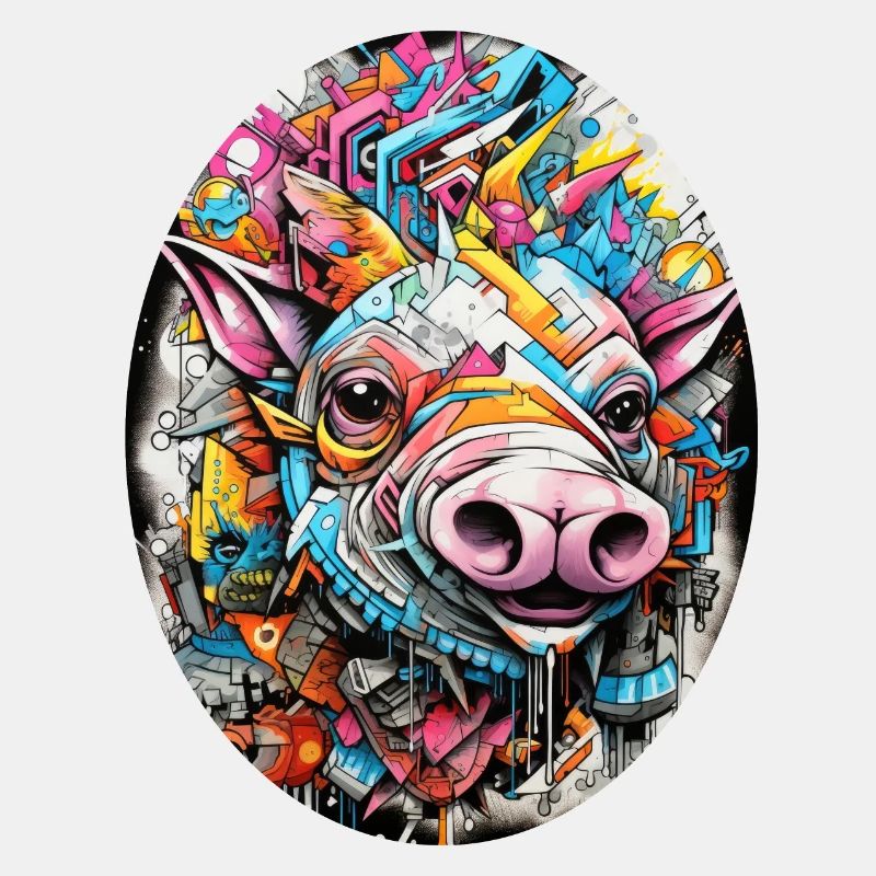 schwein garffiti abstract