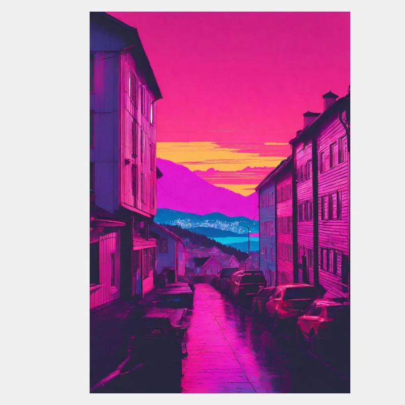 Bunte Stadt