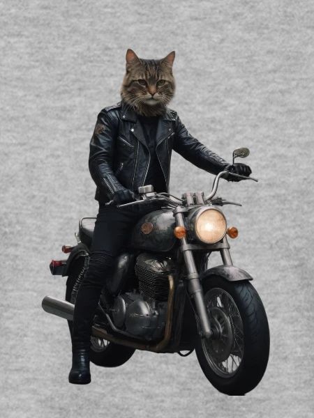 Biker Katze