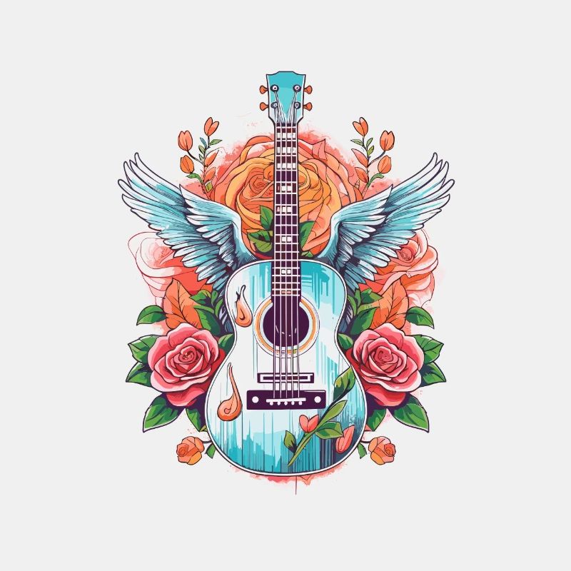 Gitarre & Blumen #2