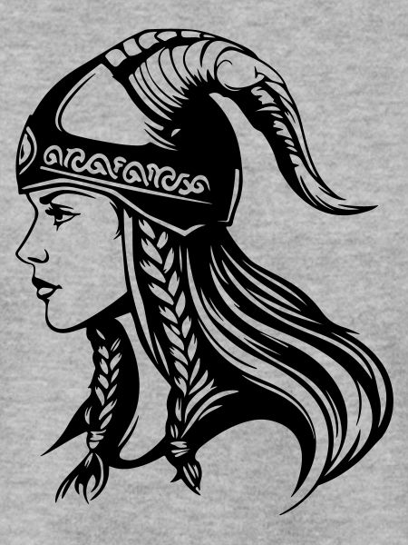 Wikinger Frau Kriegerin
