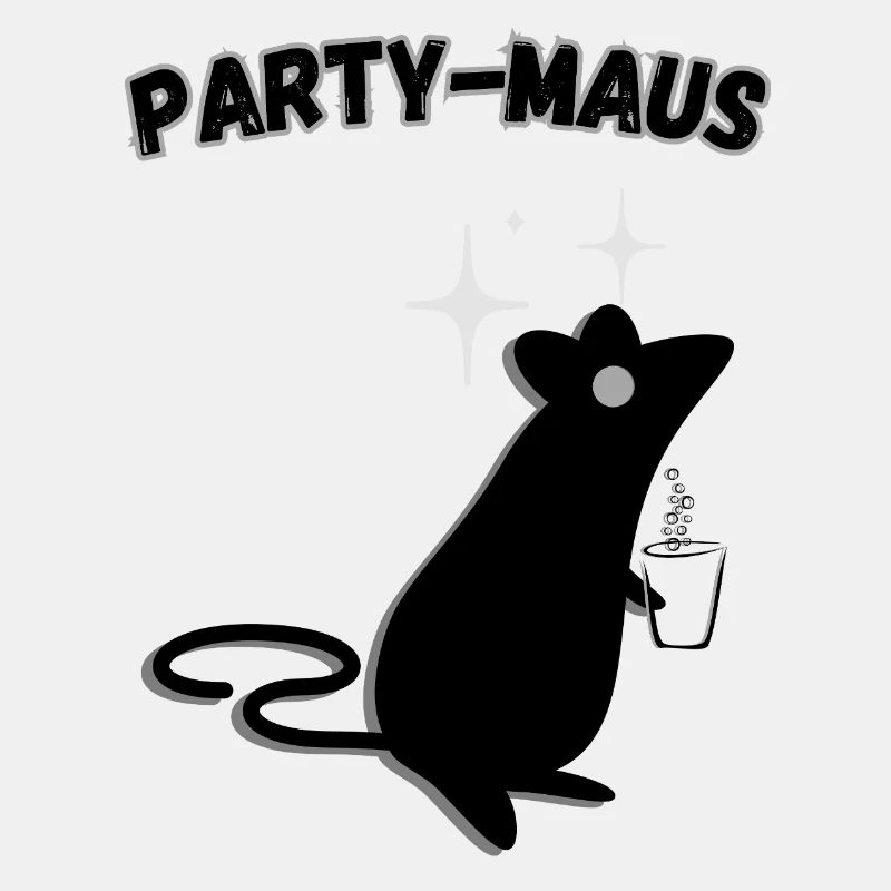 Party Maus dunkel
