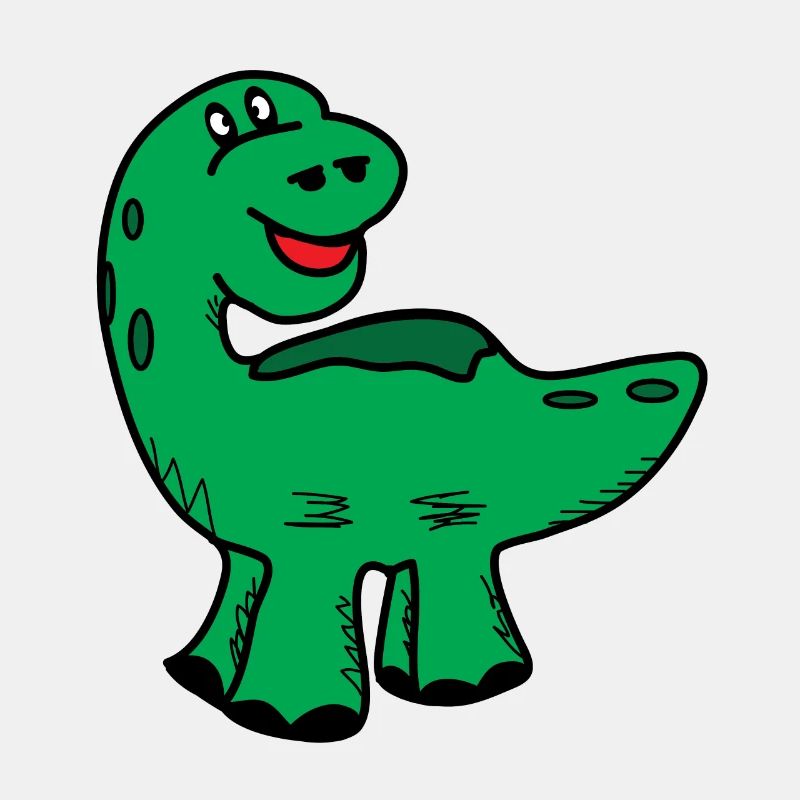 Dino Dinosaurier in grün