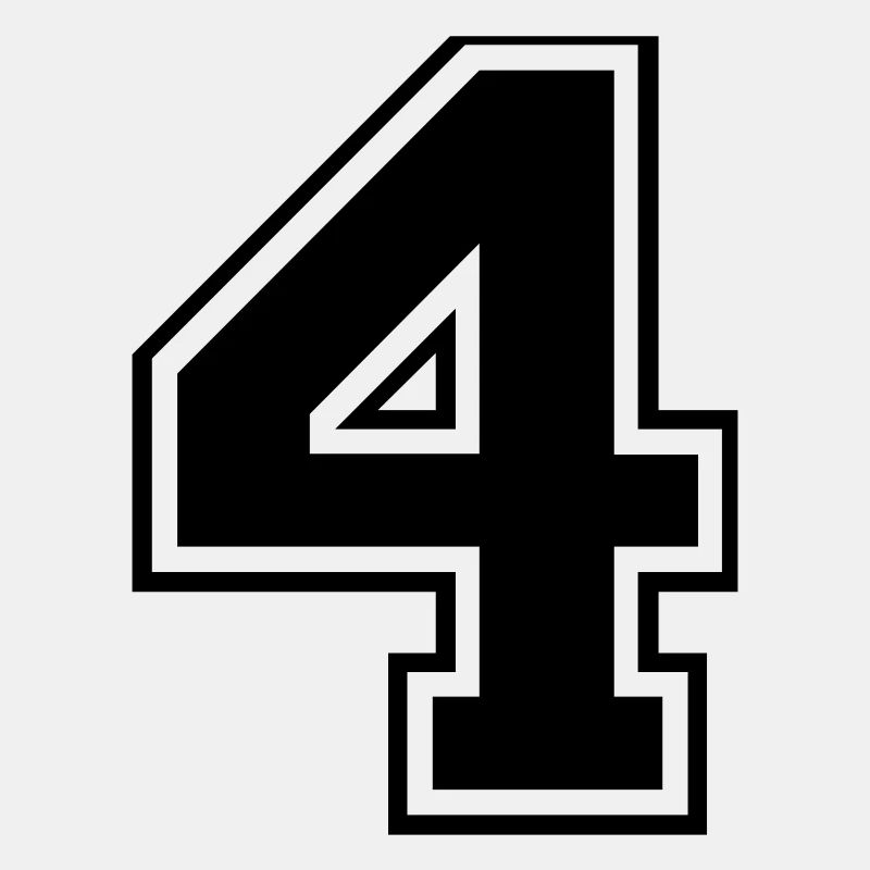4, Vier, Four, Nummer, Zahl