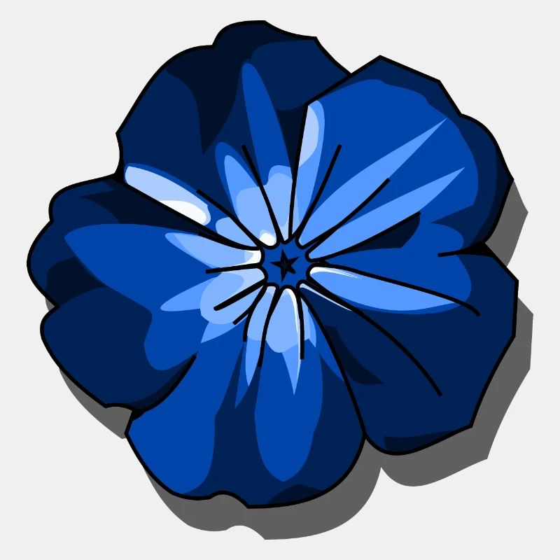 Blaue Blume