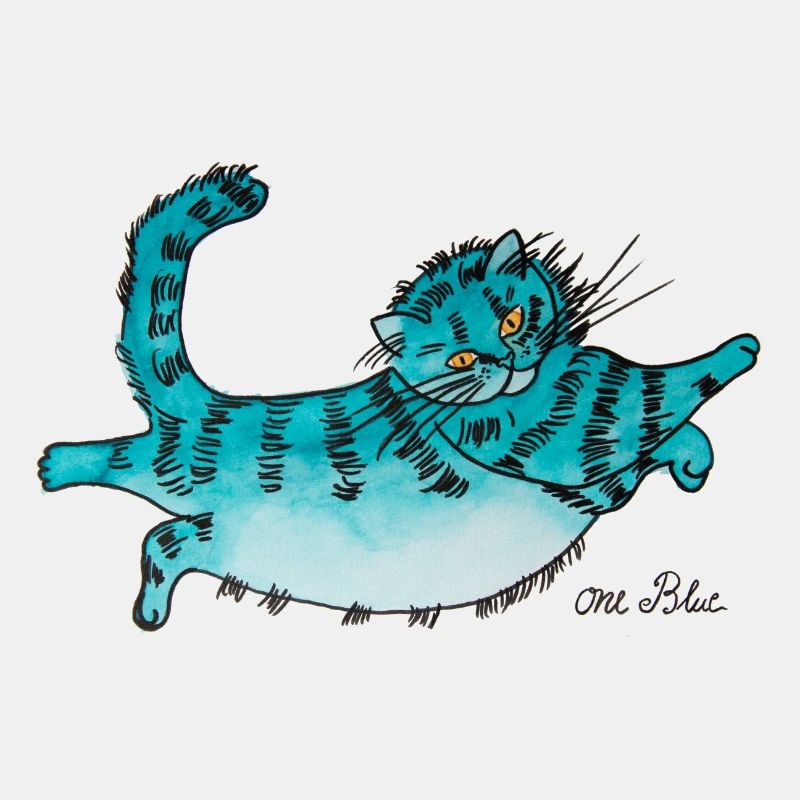 bleu Fluffy