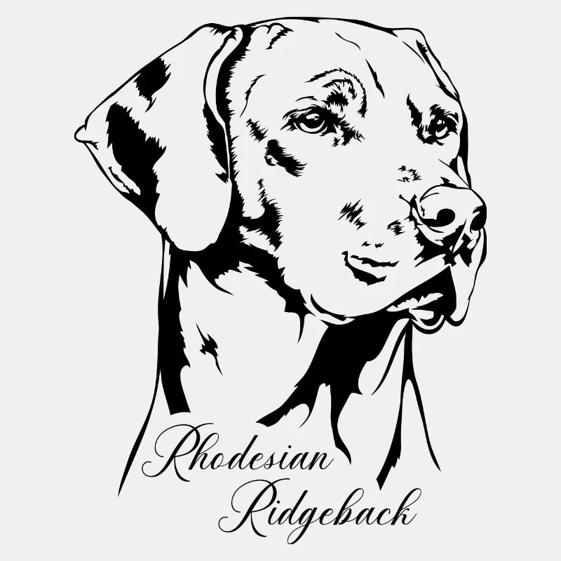 RHODESIAN RIDGEBACK RR Hundeportrait Wilsigns