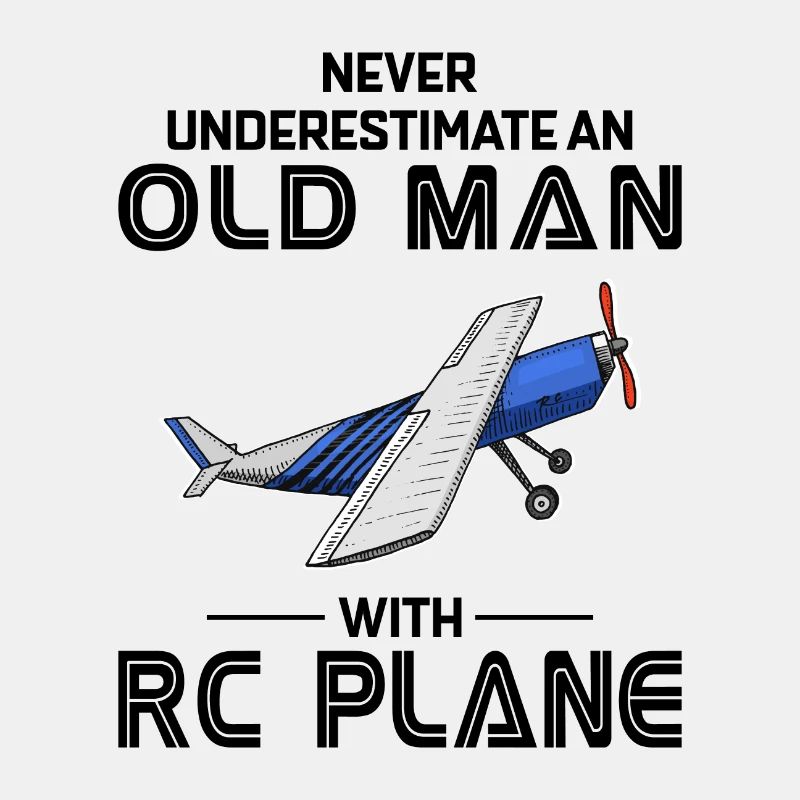 RC ModellFlugzeuge Flugzeug Opa Väter Tag Geschenk
