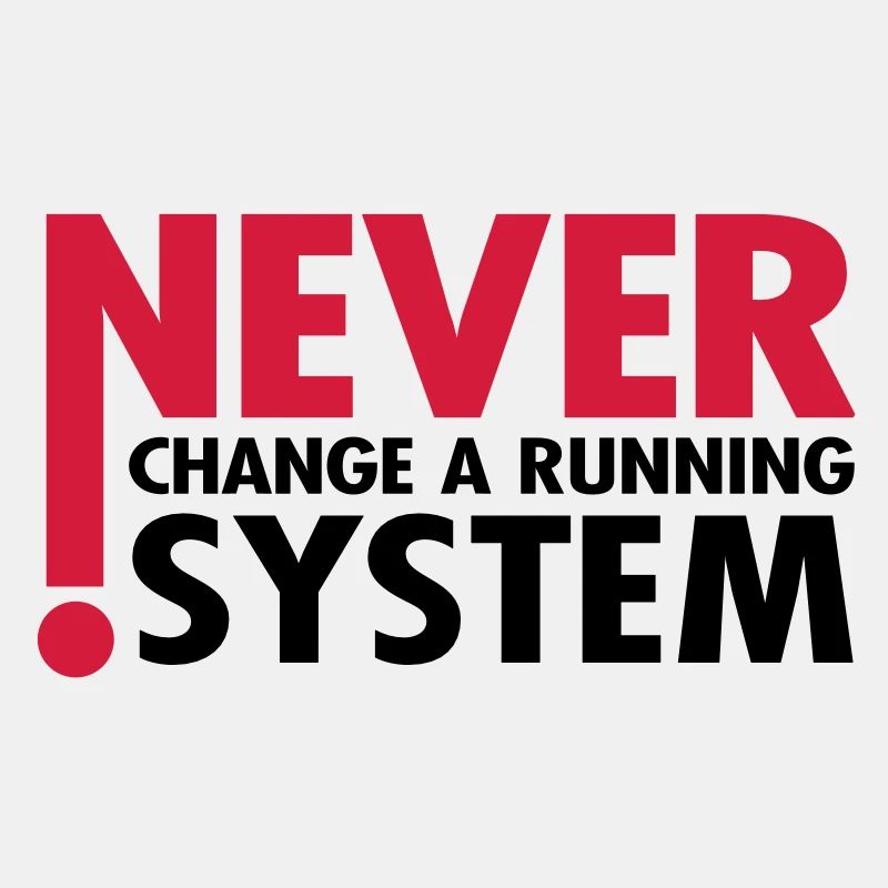 jamais changer un système exécutant, 1-2 couleur /