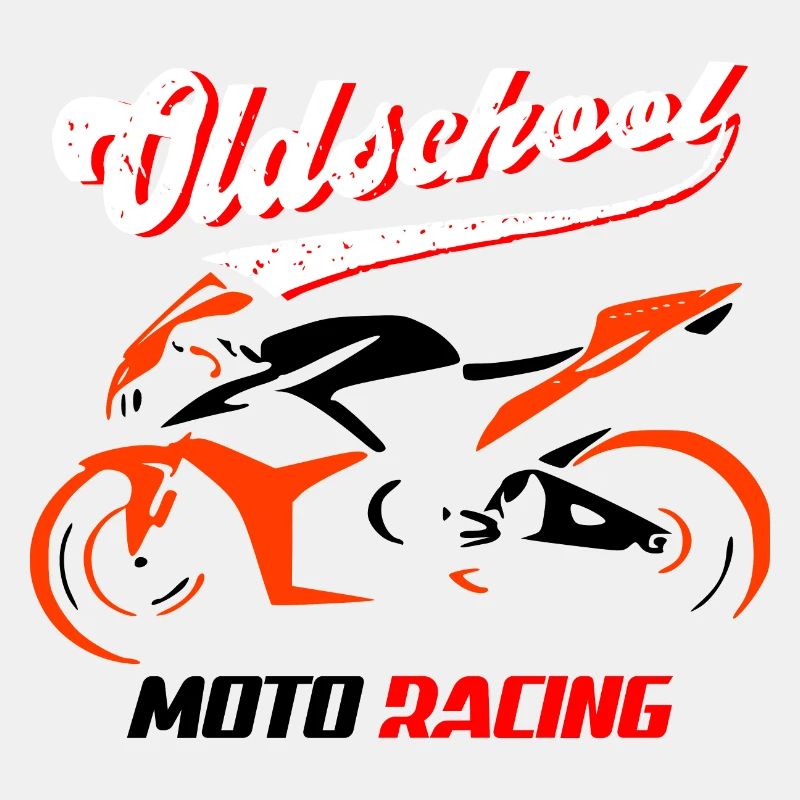 Motorrad Silhouette Design