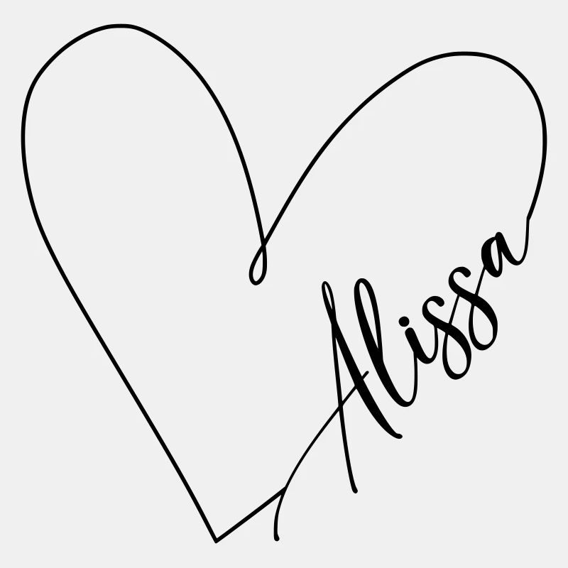 Alissa Name Herzlinie