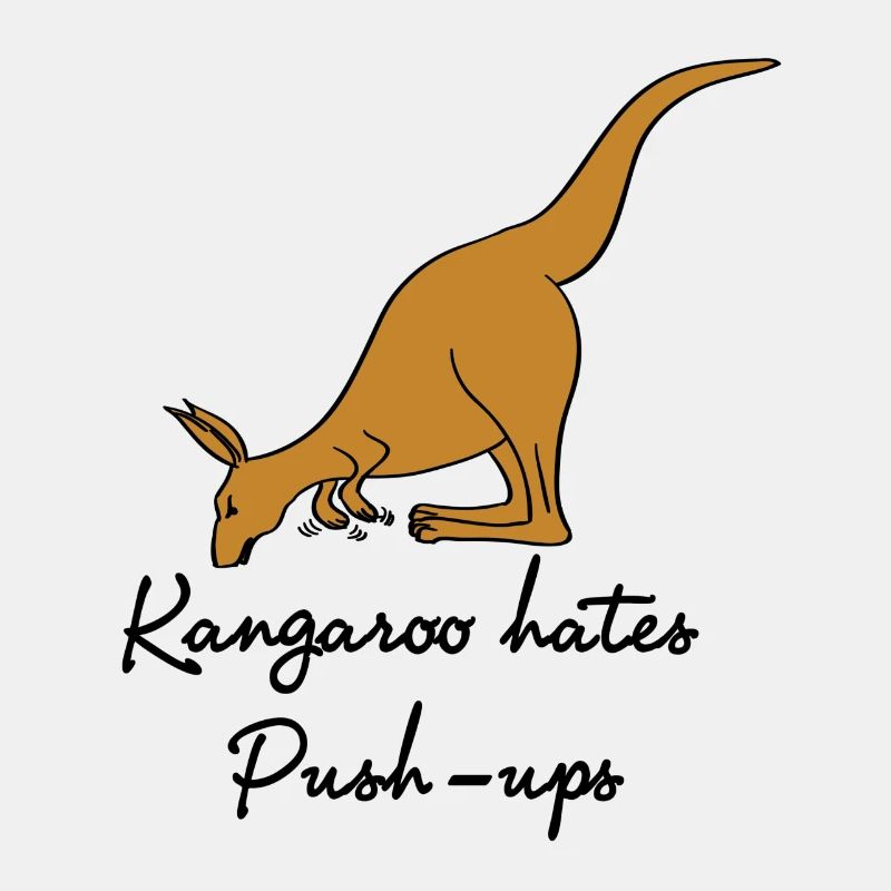 Kangaroo hates push ups