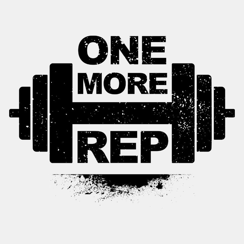 One More Rep - dunkel